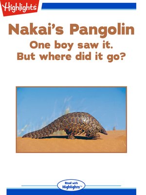 cover image of Nakai's Pangolin